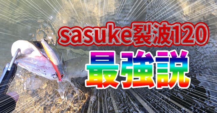 真夏のデイゲーム 堂々のシーバスをget Sasuke裂波1最強説 Angler Angler